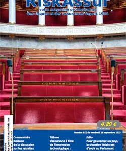 Numéro 852 de RiskAssur-hebdo du vendredi 26 septembre 2025