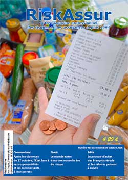 Numéro 903 de RiskAssur-hebdo, du vendredi 30 octobre 2026